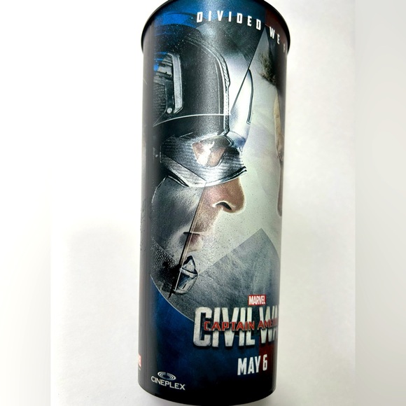 Marvel x The Avengers - Captain America Civil War 9” Plastic Collectible Cup 🇺🇸 - Picture 2 of 8